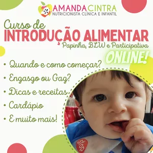 Imagem de capa para o Curso online CURSO DE INTRODUÇÃO ALIMENTAR 