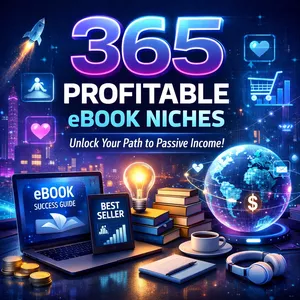 Imagen de portada para Ebook 365 Profitable Niche Ideas for Digital
