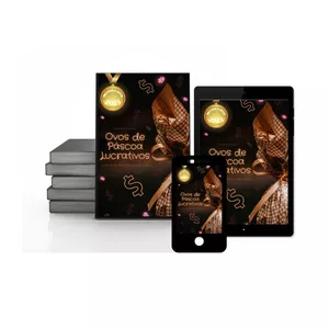 Imagem de capa para o Ebook Ovos de Páscoa Lucrativos 2023
