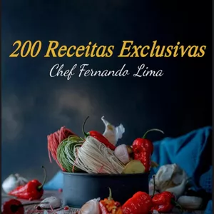 Imagem de capa para o Ebook 200 Receitas Exclusivas