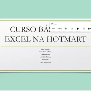 Imagem de capa para o Curso online CURSO COMPLETO DE EXCEL PARA O MERCADO DE TRABALHO
