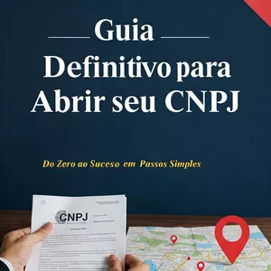 Imagem de capa para o Ebook Guia Definitivo para Abrir seu CNPJ
