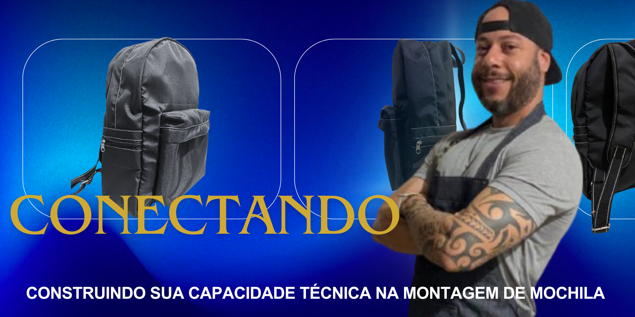 Imagem do curso CONFECCIONADOR DE BOLSAS EM COURO E SINTÉTICO