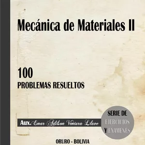 Imagen de portada para Ebook Mecánica de Materiales II