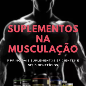 Imagem de capa para o Ebook Suplementos na Musculação Vol.1