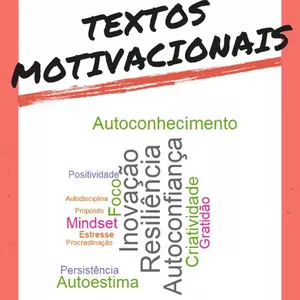 Imagem de capa para o Ebook Textos Motivacionais