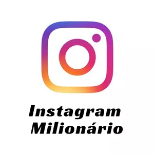 Imagem de capa para o Ebook . Quero ter Instagram Milionarios...