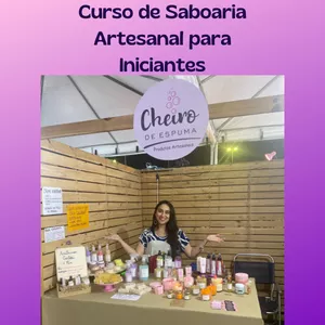 Imagem de capa para o Curso online Curso de Saboaria Artesanal para Iniciantes