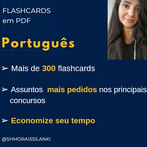 Imagem de capa para o Curso online Flashcards de Português - PDF
