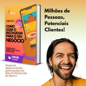 Imagem de capa para o Ebook Como Usar o Instagram para o Seu Negócio