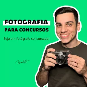 Imagem de capa para o Curso online Curso Completo de Fotografia para Concursos Públicos