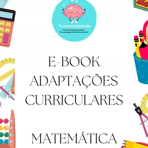 Imagem de capa para o Ebook Atividades Adaptadas Matemática