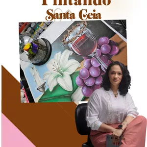 Curso Curso de Pintura em Tecido Pintando Santa Ceia 