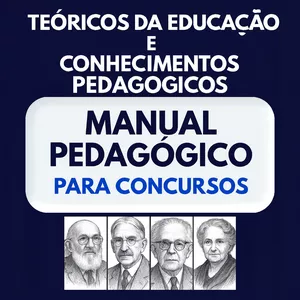 APOSTILA  PARA CONCURSOS MANUAL PEDAGÓGICO PARA TODAS AS LICENCIATURAS