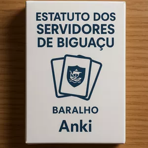Imagem de capa para o Ebook ANKI - Estatuto dos servidores de Biguaçu - SC