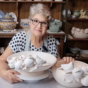 Imagem de capa para o Curso online Curso Online de Modelagem de Arranjo de Limão Siciliano em Cerâmica