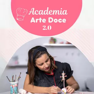 Imagem de capa para o Curso online Academia Arte Doce 2.0