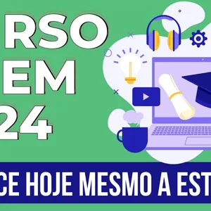 Imagem de capa para o Curso online Redações ENEM 2024