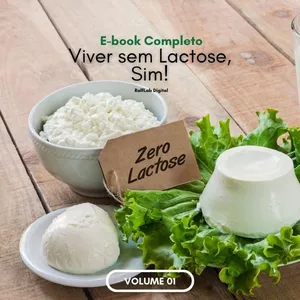 Imagem de capa para o Ebook Viver Sem Lactose, Sim!