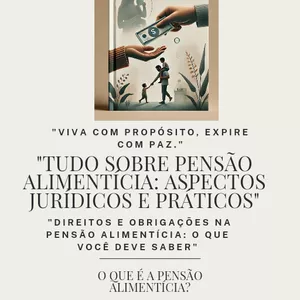 Imagem de capa para o Ebook "Guia sobre pensão alimentícia "