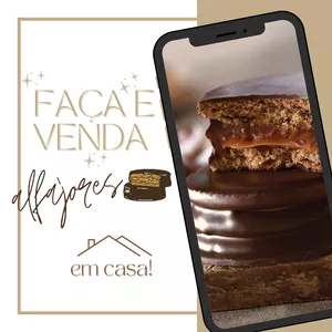 Alfajores artesanais: Faça e venda em casa!