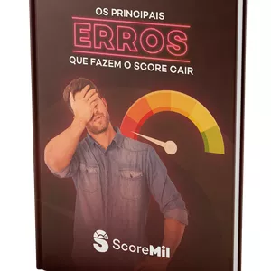 Imagem de capa para o Ebook Os Principais Erros que Fazem o Score Cair