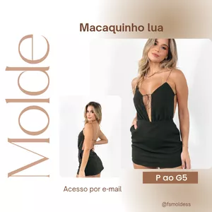 Imagem de capa para o Ebook Molde macaquinho lua