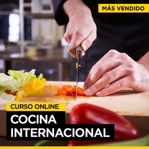Imagen principal del producto Curso Cocina Internacional Online