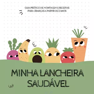 Imagem de capa para o Ebook Minha Lancheira Saudável