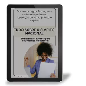 Imagem de capa para o Ebook Tudo sobre o Simples Nacional