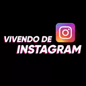 Imagem de capa para o Curso online VIVENDO DO INSTAGRAM!