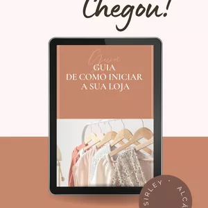 Imagem de capa para o Ebook GUIA DE COMO INICIAR A SUA LOJA - Sirley Alcântara