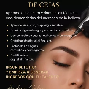 Imagen de portada para Curso online Curso Profesional de Micropigmentación de Cejas: De Principiante a Experto