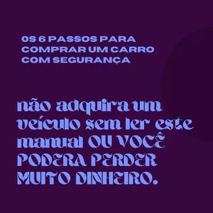 Imagem do curso OS 6 PASSOS PARA COMPRAR SEU CARRO COM SEGURANÇA