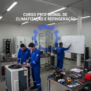 Imagem de capa para o Curso online Curso Profissionalizante em Climatização e Refrigeração