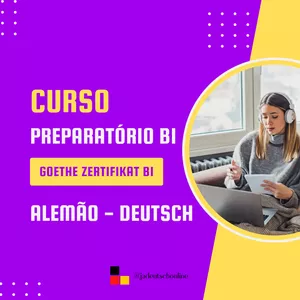 Imagem de capa para o Curso online Preparatório B1 Alemão  - Goethe Zertifikat B1
