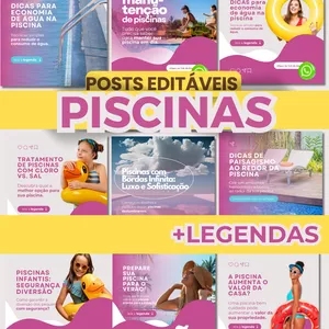 Pack Canva Piscinas 