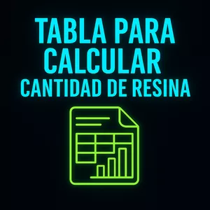 Imagen de portada para Ebook PLANILLA PARA CALCULAR CANTIDAD DE RESINA