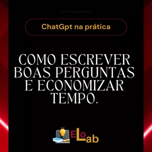 Imagem de capa para o Evento online ChatGPT na Prática: como escrever boas perguntas e economizar tempo