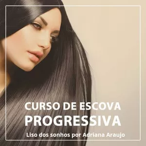 Imagem de capa para o Curso online Progressiva 100% liso especial afros.
