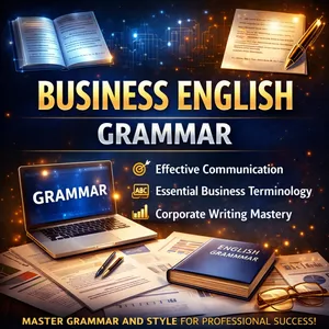 Cover image for Online course Business English - Grammar