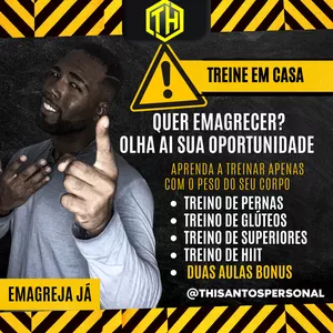 Imagem do curso TREINE TUDO EM CASA