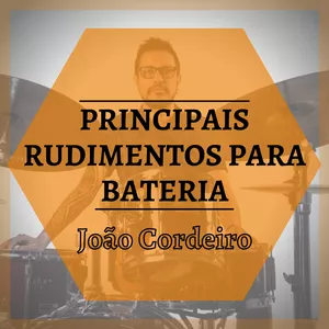 Imagem de capa para o Curso online Principais rudimentos para bateria