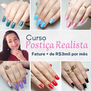 Imagem de Alongamento Postiça Realista criado por Jucele na hotmart