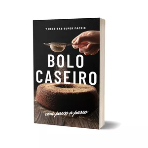 Imagem de capa para o Ebook As 7 receitas de bolo caseiro mais fáceis do mundo