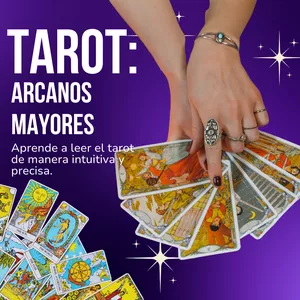 Imagen de portada para Curso online TAROT Arcanos mayores - para principiantes.