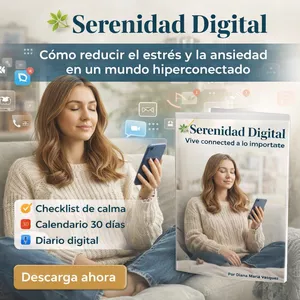 Imagen de portada para Ebook Serenidad Digital – Cómo reducir el estrés y la ansiedad en un mundo hiperconectado