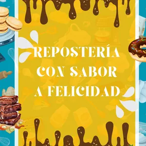 Imagen de portada para Ebook Repostería con Sabor a Felicidad