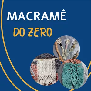 Imagem de capa para o Curso online Macramê do Zero 