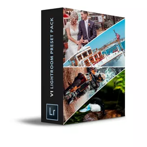 Imagem de capa para o Curso online V1 LIGHTROOM PRESET PACK